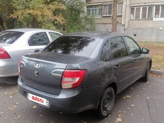 2015 Lada (ВАЗ) Granta I, серебристый, 350000 рублей, вид 3