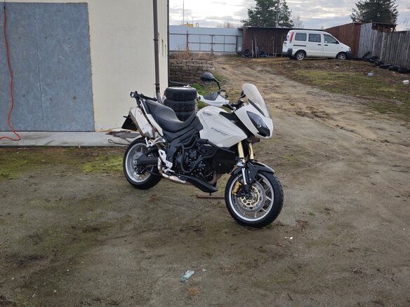 2008 Triumph Tiger 1050, белый, 550000 рублей - вид 16