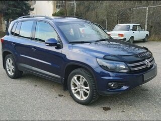 2012 Volkswagen Tiguan I Рестайлинг, синий, 1110000 рублей, вид 2