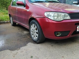 2007 Fiat Albea I Рестайлинг, красный, 189000 рублей, вид 2
