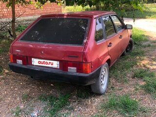1997 Lada (ВАЗ) 2109, пурпурный, 85000 рублей, вид 3