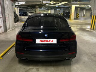 2021 BMW 5 серии 520i VII (G30/G31/G38) Рестайлинг, синий, 5690000 рублей, вид 5