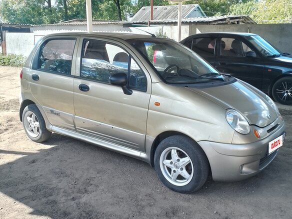 2007 Daewoo Matiz Best I Рестайлинг, жёлтый, 330000 рублей - вид 6