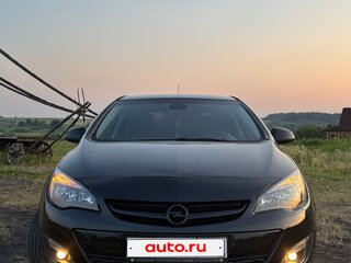 2013 Opel Astra J Рестайлинг, чёрный, 790000 рублей, вид 3
