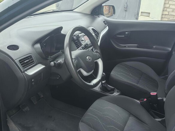 2011 Kia Picanto II, чёрный, 460000 рублей - вид 6