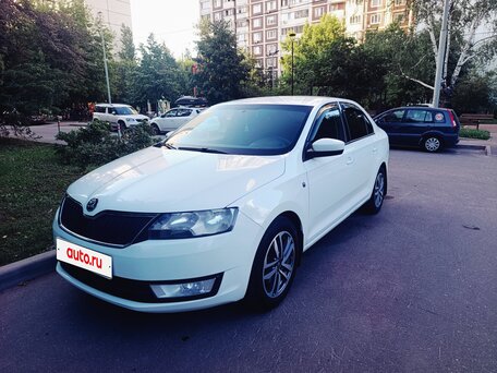 2014 Skoda Rapid I, белый, 750000 рублей, вид 1