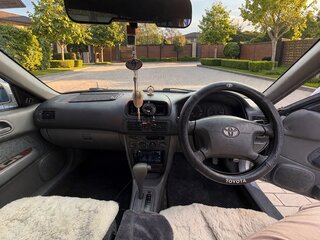 1997 Toyota Sprinter VIII (E110), серебристый, 460000 рублей, вид 3