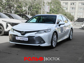 2020 Toyota Camry VIII (XV70), белый, 3150000 рублей, вид 1