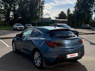 2013 Opel Astra GTC J Рестайлинг, голубой, 830000 рублей, вид 5