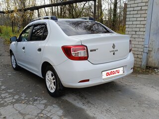 2015 Renault Logan II, белый, 500000 рублей, вид 4