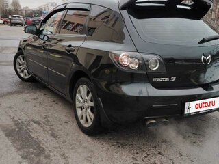 2008 Mazda 3 I (BK) Рестайлинг, чёрный, 650000 рублей, вид 3