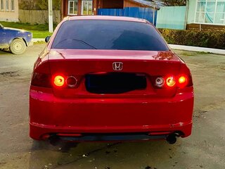 2007 Honda Accord VII Рестайлинг, красный, 730000 рублей, вид 5
