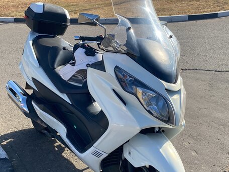 2008 Suzuki Burgman (SkyWave) 250, белый, 170000 рублей, вид 5