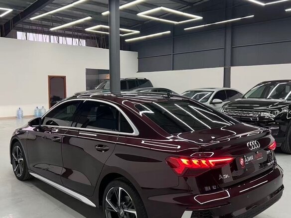 2022 Audi A3 35 TFSI IV (8Y), пурпурный, 2100000 рублей - вид 6