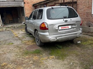 2001 Hyundai Santa Fe I, серебристый, 310000 рублей, вид 4