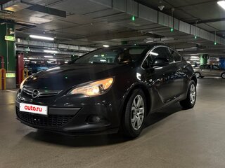 2012 Opel Astra GTC J Рестайлинг, чёрный, 790000 рублей, вид 2
