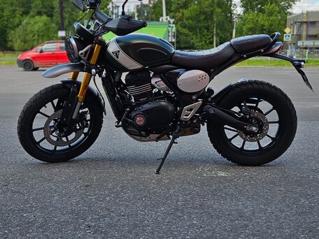 2024 Triumph Scrambler, зелёный, 620000 рублей, вид 3
