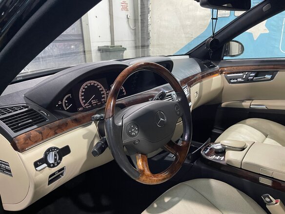 2007 Mercedes-Benz S-Класс 320 V (W221), чёрный, 1750000 рублей - вид 13