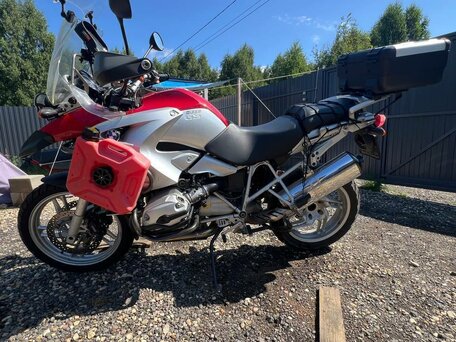 2004 BMW R 1200 GS, красный, 450000 рублей, вид 1