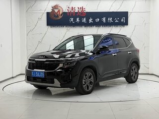 2023 Kia Seltos I Рестайлинг, чёрный, 1519999 рублей, вид 3