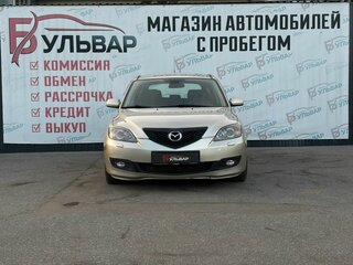 2008 Mazda 3 I (BK) Рестайлинг, золотистый, 888000 рублей, вид 2