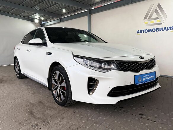 2017 Kia Optima IV, белый - вид 6