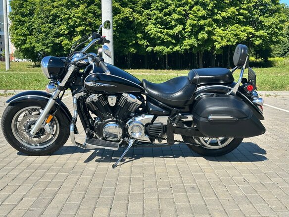 2014 Yamaha XVS1300, чёрный, 600000 рублей - вид 5