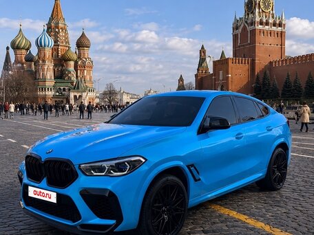 2020 BMW X6 M Competition III (F96), голубой, 9499000 рублей, вид 1