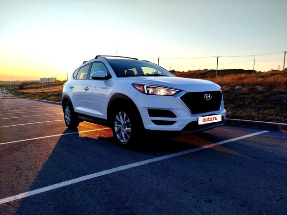 2020 Hyundai Tucson III Рестайлинг, белый, 2400000 рублей - вид 4