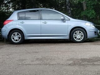 2011 Nissan Tiida I Рестайлинг, голубой, 750000 рублей, вид 2