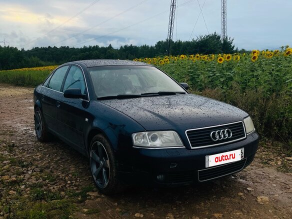 2003 Audi A6 II (C5) Рестайлинг, синий, 598000 рублей - вид 1