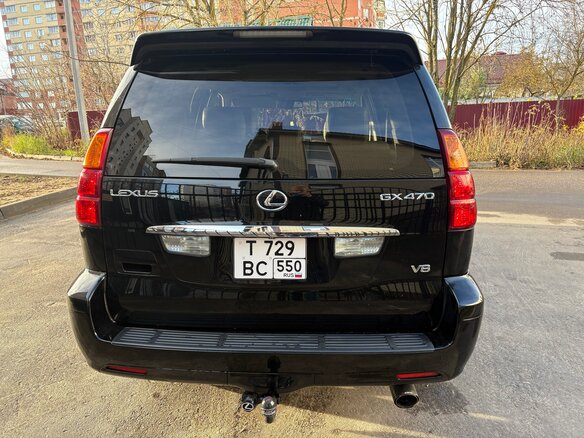 2005 Lexus GX 470 I, чёрный - вид 6