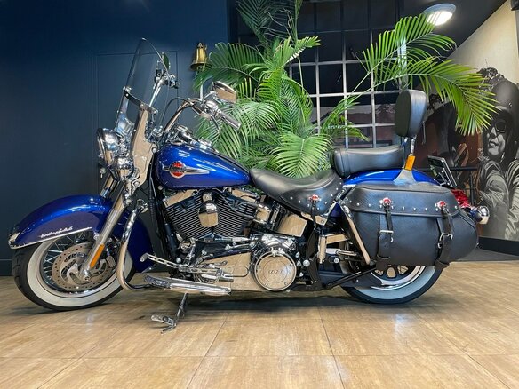 2015 Harley-Davidson Heritage, синий, 1850000 рублей - вид 13