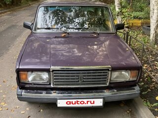 2004 Lada (ВАЗ) 2107, фиолетовый, 78000 рублей, вид 1