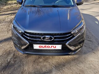 2024 Lada (ВАЗ) Vesta I Рестайлинг (NG), серый, 1500000 рублей, вид 2