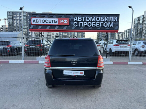2008 Opel Zafira B Рестайлинг, чёрный - вид 14