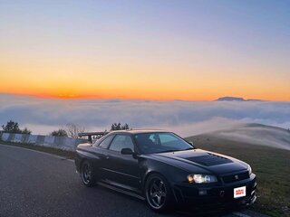 1998 Nissan Skyline X (R34), чёрный, 5500000 рублей, вид 1