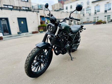 2024 Honda CL 500, зелёный, 690000 рублей, вид 4