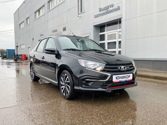 2026 Lada (ВАЗ) Granta Sport I Рестайлинг, чёрный, 1581000 рублей - вид 6