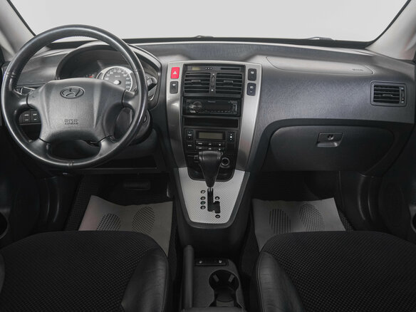 2007 Hyundai Tucson I, голубой - вид 12