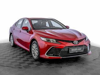 2021 Toyota Camry VIII (XV70) Рестайлинг, красный, 2530000 рублей, вид 3