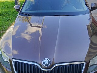 2014 Skoda Octavia III (A7), коричневый, 850000 рублей, вид 2