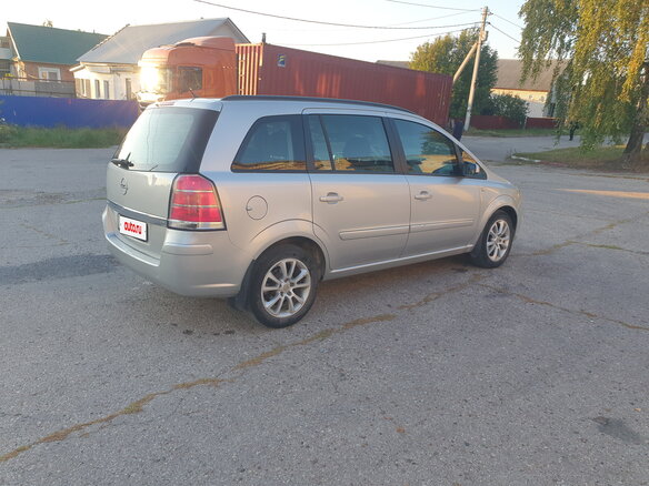 2007 Opel Zafira B, серебристый, 495000 рублей - вид 1