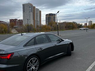 2021 Audi A6 45 TFSI V (C8), серый, 3450000 рублей, вид 5