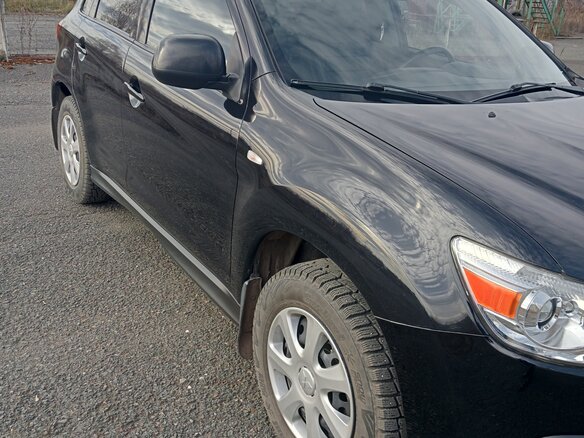 2013 Mitsubishi ASX I Рестайлинг, чёрный, 1250000 рублей - вид 6