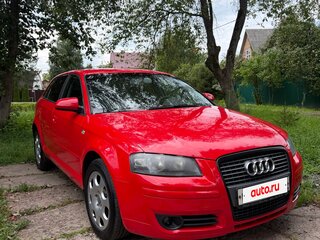 2006 Audi A3 II (8P) Рестайлинг 1, красный, 600000 рублей, вид 4