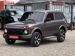 2017 Lada (ВАЗ) 2121 (4x4) Urban I Рестайлинг, коричневый, 590000 рублей, вид 4