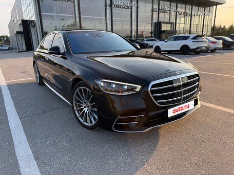 2021 Mercedes-Benz S-Класс 500 Long 4MATIC VII (W223), чёрный, 10300000 рублей, вид 5