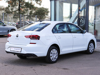 2022 Volkswagen Polo VI, белый, 1580000 рублей, вид 4