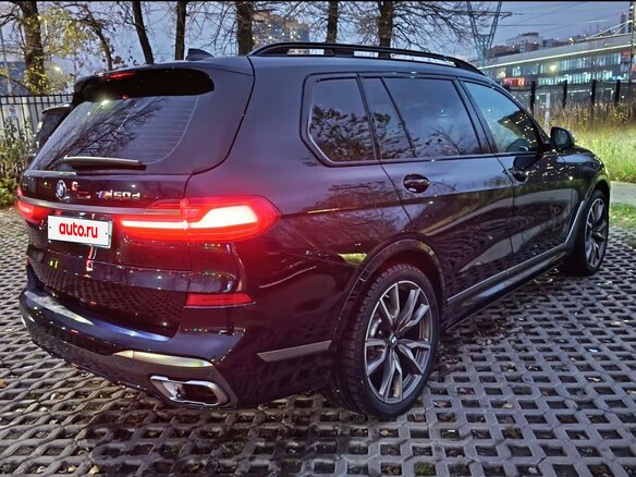 2020 BMW X7 M50d I (G07), чёрный - вид 16